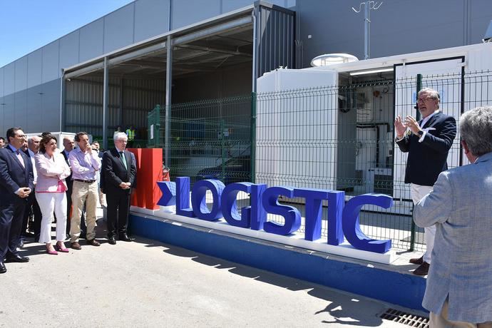 Se inaugura la primera hidrogenera para la logística de mercancías en España