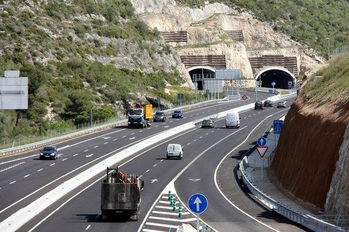 Una autopista española.