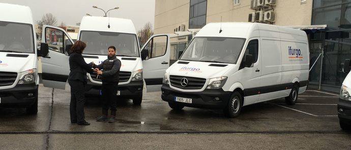 Ifurgo aumenta su flota de Mercedes Sprinter 313 CDI