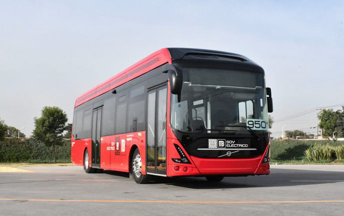 Volvo inicia las primeras pruebas de bus eléctrico 7900 en Chile