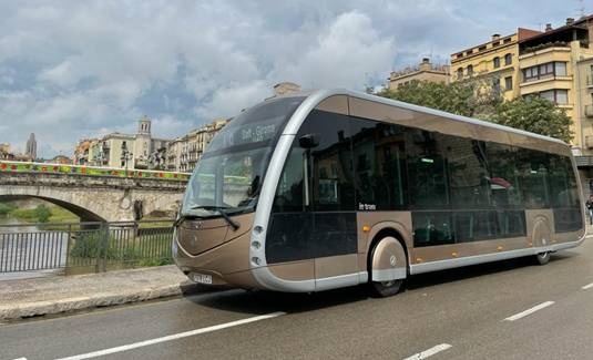 Teisa recupera autobuses 100% eléctricos cien años después, para Girona