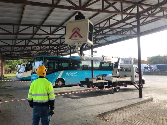 La Xunta completa el arreglo de las dársenas de la estación de Vilalba