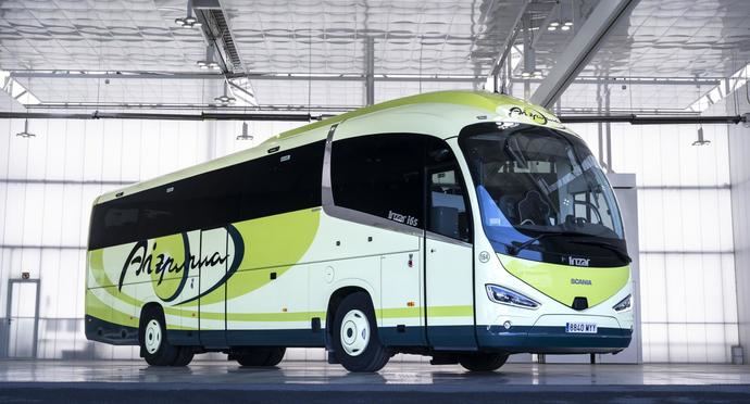 Autocares Aizpurua renueva su flota con cinco Irizar i6 Efficient