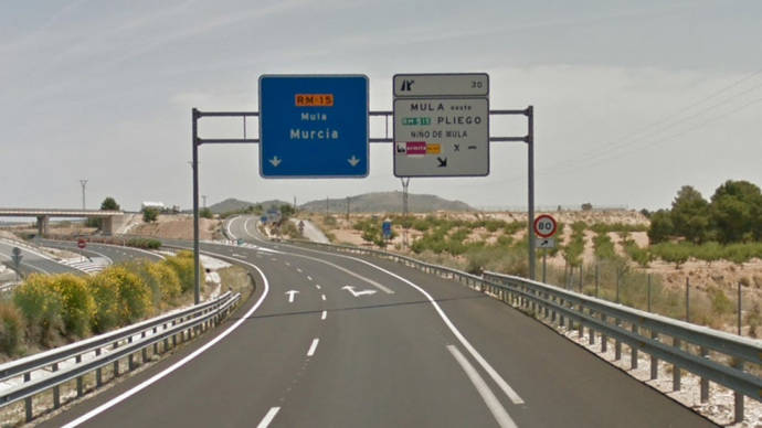 Mitma licita un contrato de conservación y explotación en carreteras del Estado en Murcia por un importe de 14,57 millones de euros