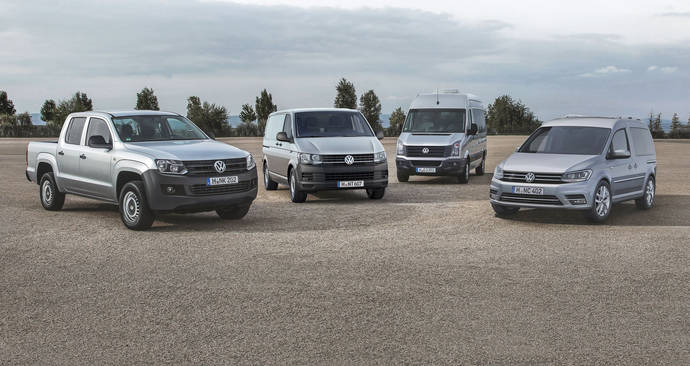 Volkswagen Vehículos Comerciales comienza 2016 con una subida del 2,1%