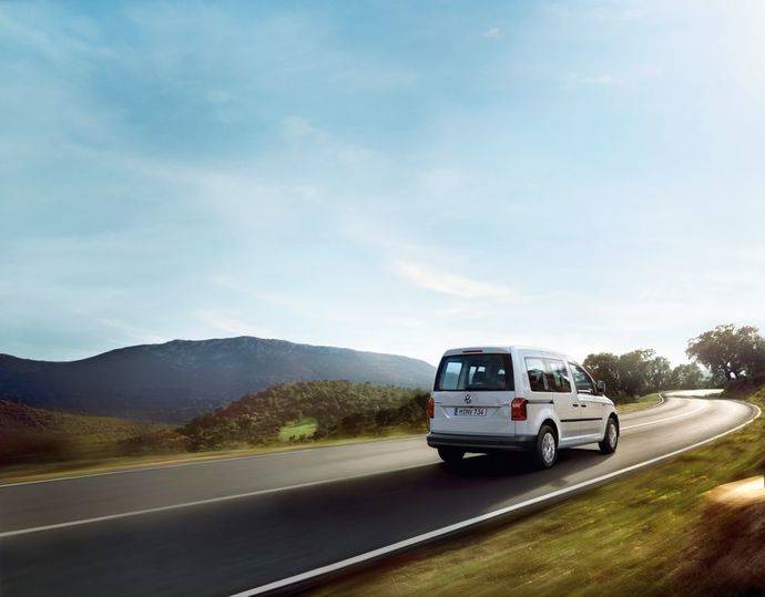 El Volkswagen Caddy GNC, protagonista en Coslada