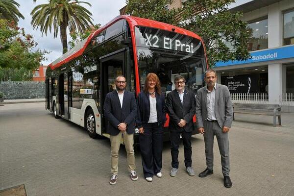 TMB estrena una nueva línea exprés entre El Prat de Llobregat y Barcelona