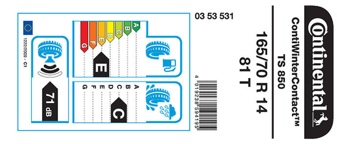 Continental, a favor de mejoras en la etiqueta europea de neumáticos