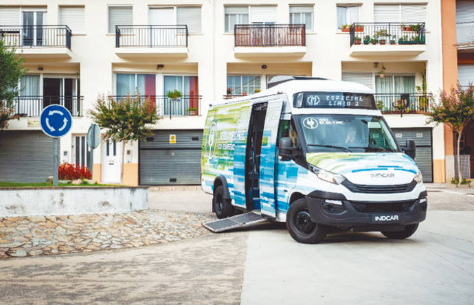 Strada e-City Low Entry, primer minibús 100% eléctrico de Indcar