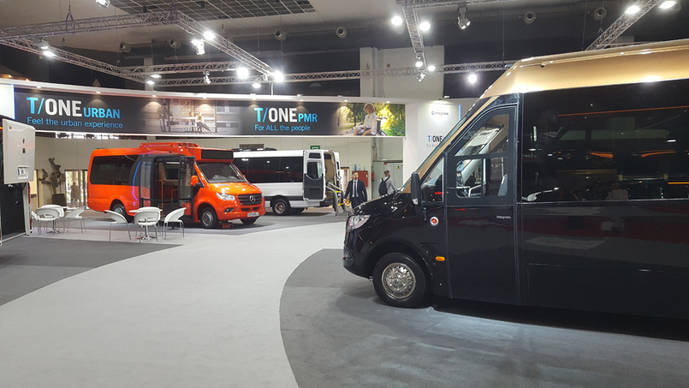 Stand de Integralia en Busworld Europa 2019.