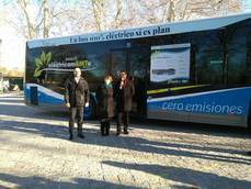 Los últimos autobuses eléctricos adquiridos por la EMT.