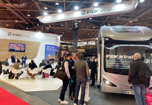 El Grupo Irizar presenta su camión 100% eléctrico en la feria Solutrans