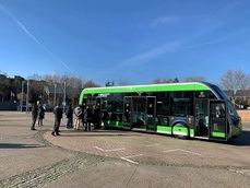 Grupo Ruiz realiza pruebas con un autobús 100% eléctrico en Leganés
