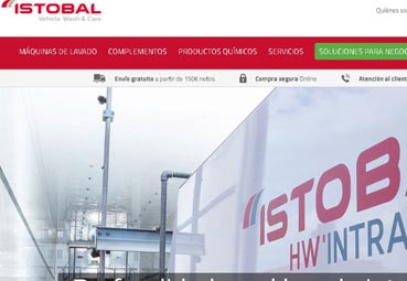 Istobal estrena una nueva página web inteligente