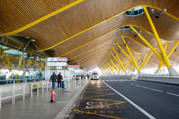 Nueva terminal de autobuses de la T4 del aeropuerto de Madrid