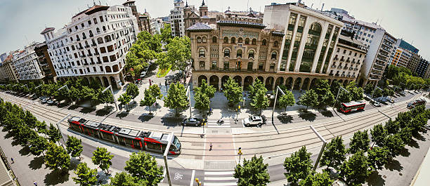 Huelga de autobuses y del tranvía de Zaragoza
