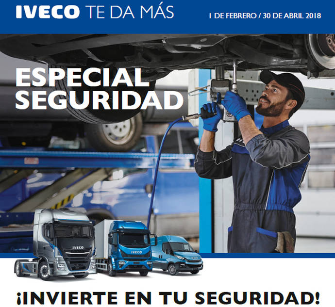 Iveco invierte en seguridad y lanza nuevas promociones de recambios