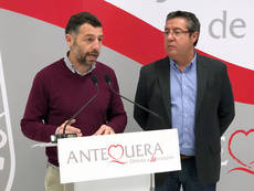 Rueda de prensa del Ayuntamiento de Antequera.