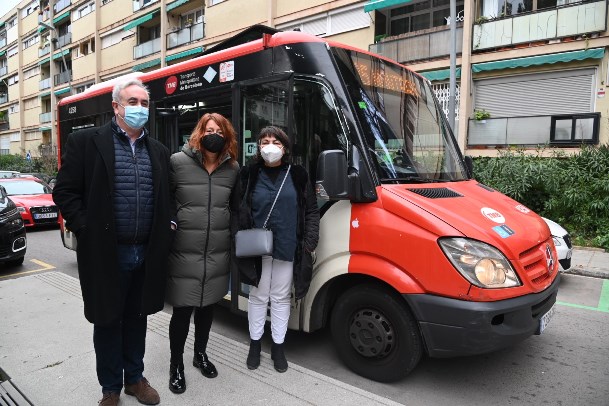 El bus a demanda ya está operativo en Montbau y Vall d'Hebron