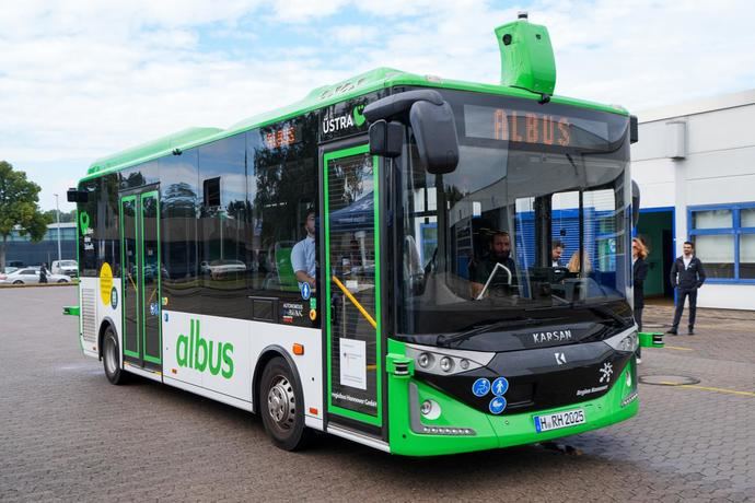 Karsan lanza el primer autobús autónomo en Alemania