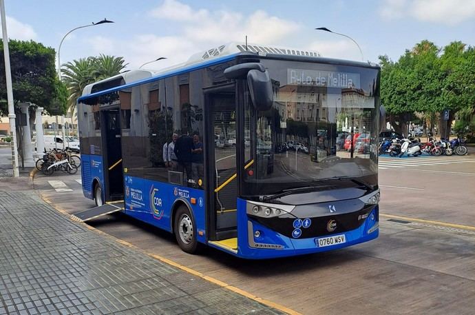 Karsan entrega un nuevo autobús e-Atak en la Ciudad Autónoma de Melilla