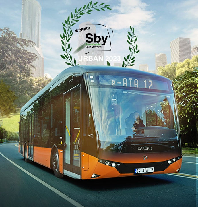 Karsan triunfa en Europa y recibe el premio 'Bus of the Year'