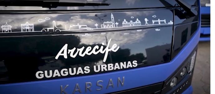 Así llegaron los autobuses eléctricos de Karsan a Lanzarote