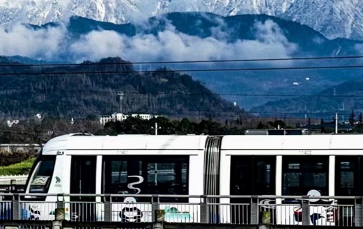 Keolis da inicio a sus operaciones en la red de tranvías de Dujiangyan