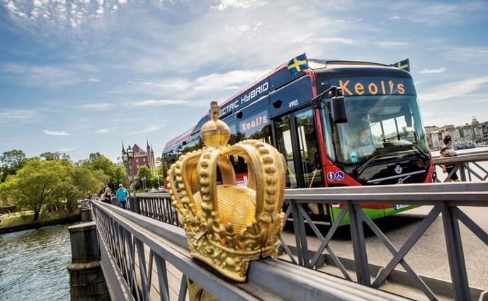 Estocolmo, una ciudad de buses eléctricos a partir de 2026