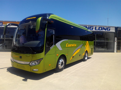 Autocares Cuesta estrena nuevo King Long C9 autoportante de 35 plazas