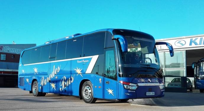 Paredes Bus adquiere su primera unidad King Long C12 VIP autoportante