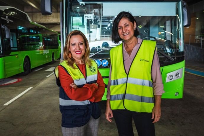 Titsa incorporará los primeros eléctricos interurbanos de Canarias