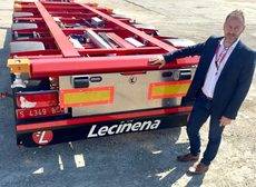 El nuevo responsable para la distribución de Leciñena, Ignacio Soler.