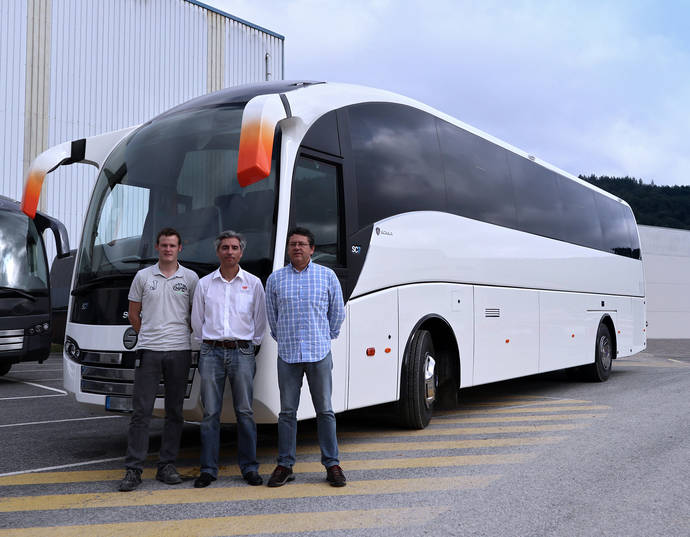 La empresa portuguesa Little Bus estresa un SC7 de Sunsundegui