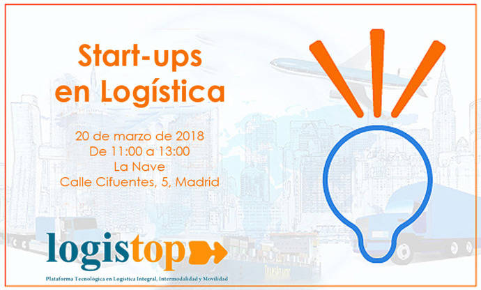 Cartel del evento de Logistop.