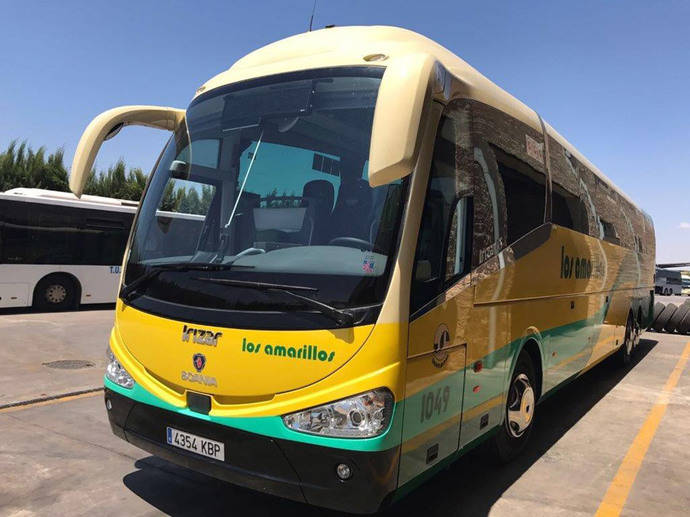 Los Amarillos renuevan su flota con Irizar