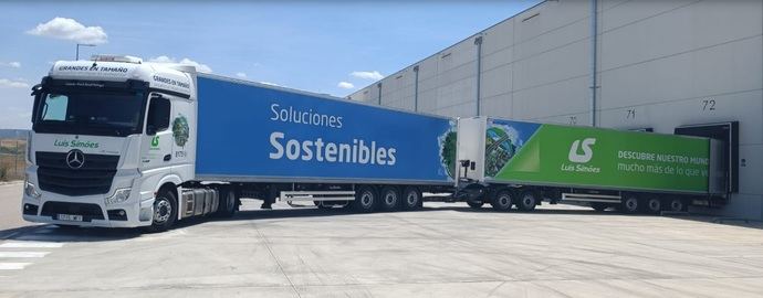 Luís Simões impulsa la sostenibilidad con la incorporación de duotrailers