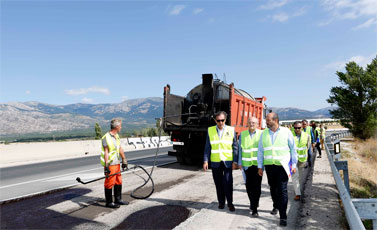 Madrid inicia las obras de mejora del firme en la M-862 en Soto del Real