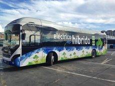 Autobús eléctrico-híbrido que incorporará la EMT de Málaga.