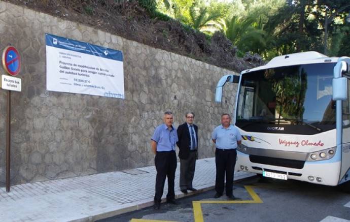 Málaga crea paradas para transporte discrecional