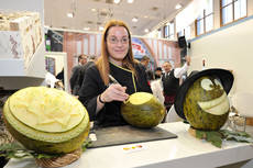 Uno de los expositores españoles en la feria Fruit Logistica 2016 de Berlín