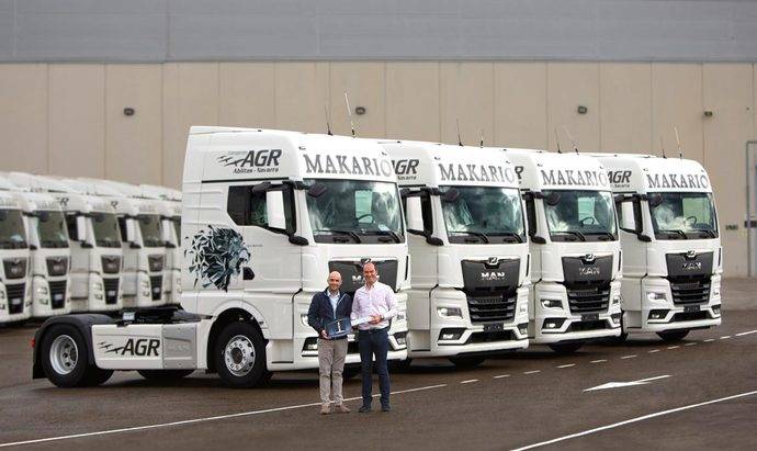 Transportes AGR recibe cuatro unidades de los nuevos MAN