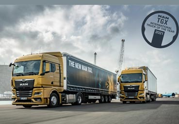 El nuevo MAN TGX, International Truck of the Year 2021