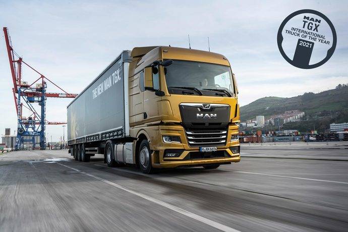 El nuevo MAN TGX, International Truck of the Year 2021