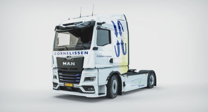 Cornelissen Transport encarga 27 camiones eléctricos a MAN