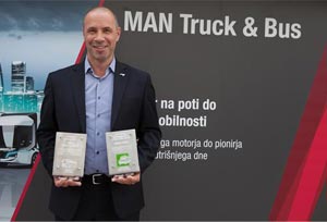 MAN arrasa en los Commercial Vehicle Awards de Eslovenia