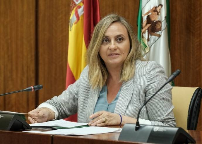 La consejera andaluza de Fomento, Infraestructuras y Ordenación del Territorio, Marifrán Carazo.