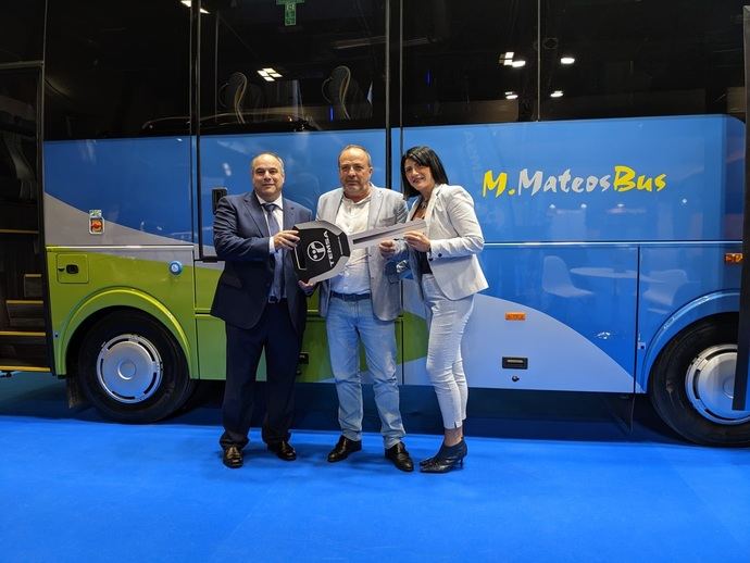 Temsa entrega un MD7 Plus a la empresa malagueña M. Mateos Bus