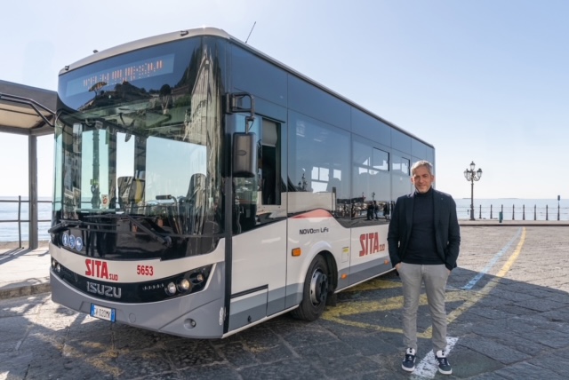 Sita Sud refuerza su flota en la Costa Amalfitana con midibuses Isuzu