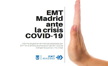 Medidas de EMT Madrid ante la crisis sanitaria del coronavirus